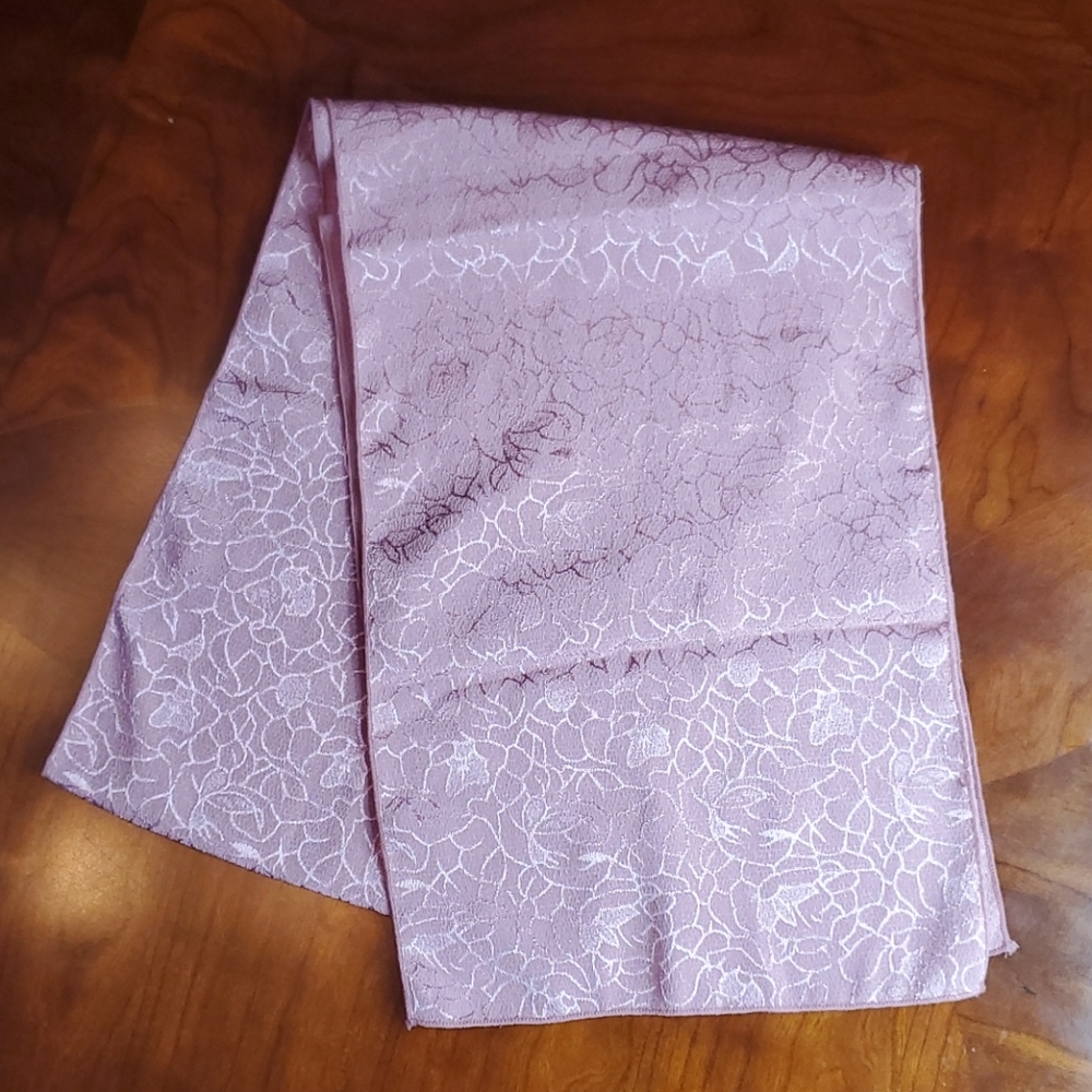 Pink scarf